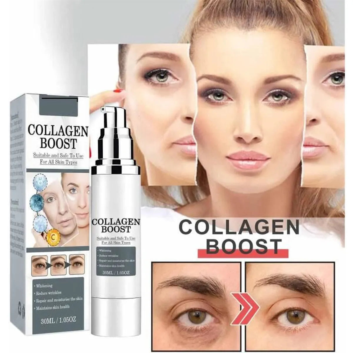 BUY 1 GET 1 FREE - Collagen Boost Anti-Aging Serum™